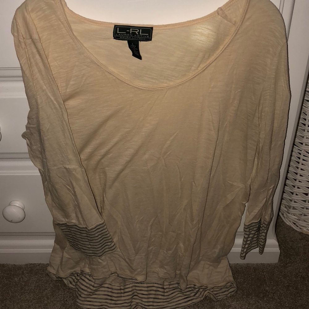 Cream shirt